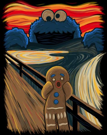 cookie monster tee